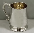 English Sterling Silver Mug      1768 JOHN SWIFT