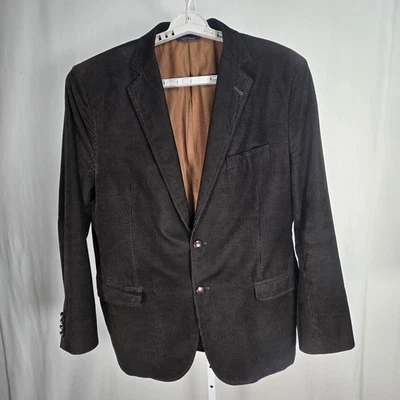Blazer Brooks Brothers Para Hombres 45R Blazer Marrón Pana 1818 Chaqueta Fitzgerald Foto 1 de 4