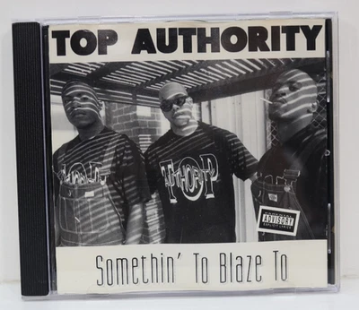 Top Authority - Somethin' To Blaze To.  Rare on  Trak / Solar(1993) CD - Imagem 1 de 3