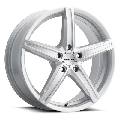 Juego de 4 ruedas 16x7 Vision 469 Boost Silver 5x108 (40 mm) Foto 1 de 4