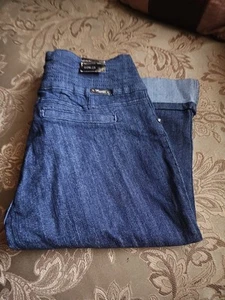 High Waist Stretch Push-Up Colombian Style Levanta Cola Skinny Jeans Capri Size - Picture 1 of 11