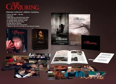THE CONJURING (2013) Ultimate Collector's Edition 4K UHD Blu-Ray Steelbook NEW - Image 1 of 3