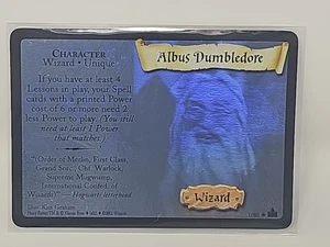 Harry Potter TCG Albus Dumbledore Holo Foil 1/80 LP - Picture 1 of 5