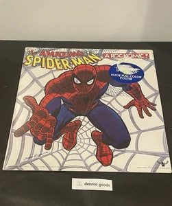 THE AMAZING SPIDER-MAN ALBUM 1972 ROCKOMIC INCLUDES FULL COLOR POSTER SEALED - Picture 1 of 7