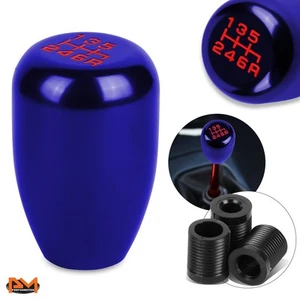 Universal 6-Speed MT/Manual Transmission Aluminum Short Throw Shift Knob Blue - Picture 1 of 3