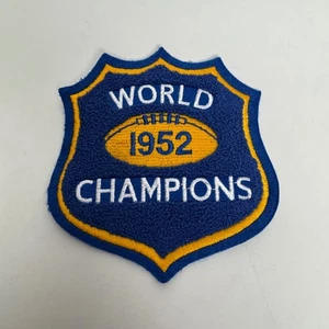 Authentic Vintage 1952 Detroit Lions NFL Football World Champions Patch - Bild 1 von 4