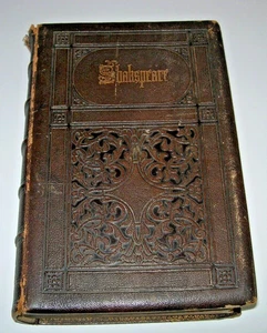 Rare one volume complete works of Shakspeare 1850's/1860's - GEORGE STEVENS - Picture 1 of 24