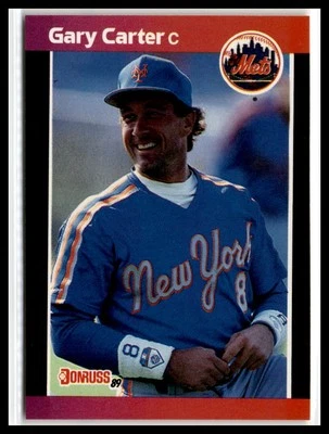 Gary Carter 1989 Donruss #53d New York Mets - Image 1 of 2