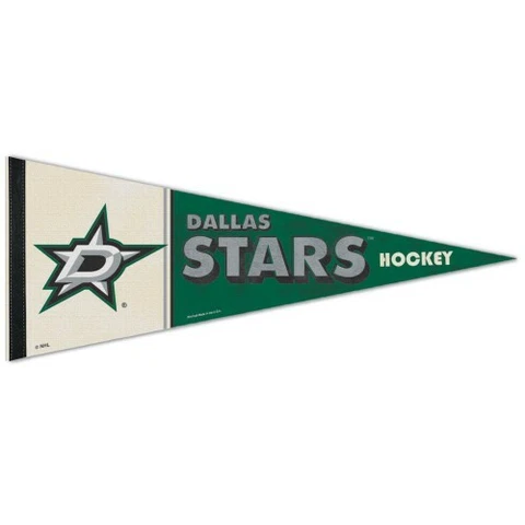 DALLAS STARS CLASSIC THROWBACK PREMIUM QUALITY PENNANT 12"X30" BANNER Cover