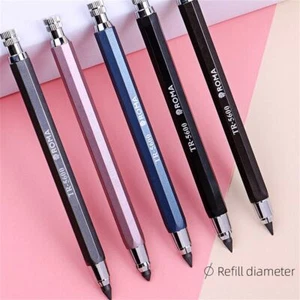 Metal Students 5.6mm Pencil Mechanical Pencil Movable Pencil Automatic Pencil - Picture 1 of 22