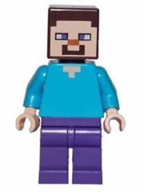 Lego Minecraft Minifig Steve MOJANG CREEPER 21115 21126