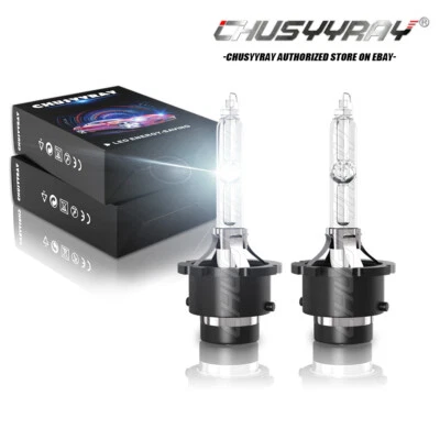 Un par de bombillas de haz alto/bajo para faros D2S HID 6000 k para Infiniti Q60 2014-2019 Foto 1 de 4