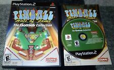 Pinball Hall of Fame Gottlieb Collection | PS2 PlayStation 2 | TESTED & WORKING