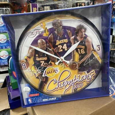 Reloj de pared Los Angeles Lakers 2009 NBA Champions  Foto 1 de 2