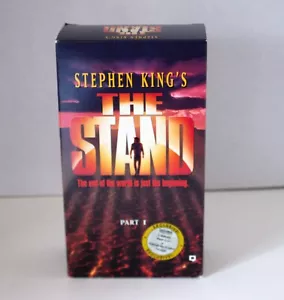Stephen King's The Stand Part 1 VHS Gary Sinise 2-Tape Set TV Miniseries 1994 - Imagen 1 de 5