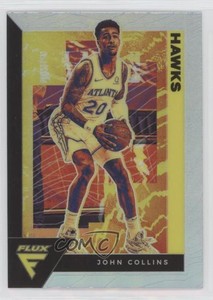 2020-21 Panini Flux Silver Prizm John Collins #5