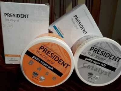 COLTENE/WHALEDENT Coltene Whaledent President Putty Soft Base And Catalyst Kit Ref 4843 Free Ship
