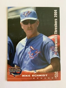 Mike Schmidt 2004 Clearwater Threshers Team Set Baseball Card MiLB Phillies - Picture 1 of 2