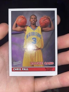 2005-06 Bazooka Chris Paul Rookie New Orleans Hornets #166 EX-MT - Picture 1 of 3
