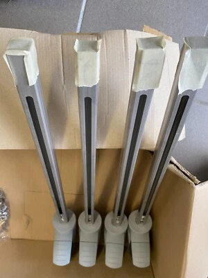 4x Tente Transpostwagenrollen 10cm mit Bremse Lenkrollen "NEU" - Bild 1 von 4