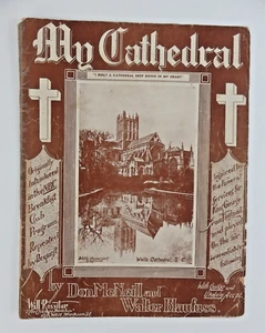 Partituras My Cathedral Don McNeil and Walter Blaufuss Will Rossiter 1936 - Imagen 1 de 4