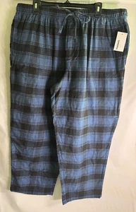 Men's NWT 2XB Sleepwear Flannel Checkered Pants Bottoms Pajamas - Picture 1 of 4