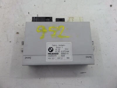 Módulo de techo convertible BMW 330Ci E46 99-06 OEM 61.35-8 375 444 Foto 1 de 4