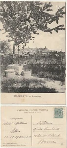 MACERATA - PANORAMA - VIAGG. 1909-65728- - Picture 1 of 1