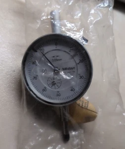 MITUTOYO DIAL IDICATOR 2046E-08 CARBIDE BALL POINT 0.01 - 10mm - Picture 1 of 4