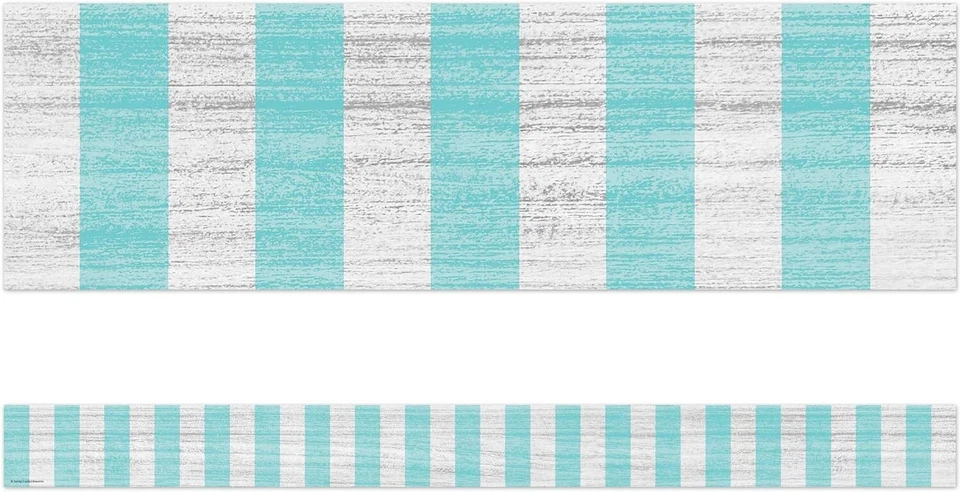 Borde recto rayas azules vintage Teacher Created Resources (8702) Foto 1 de 1