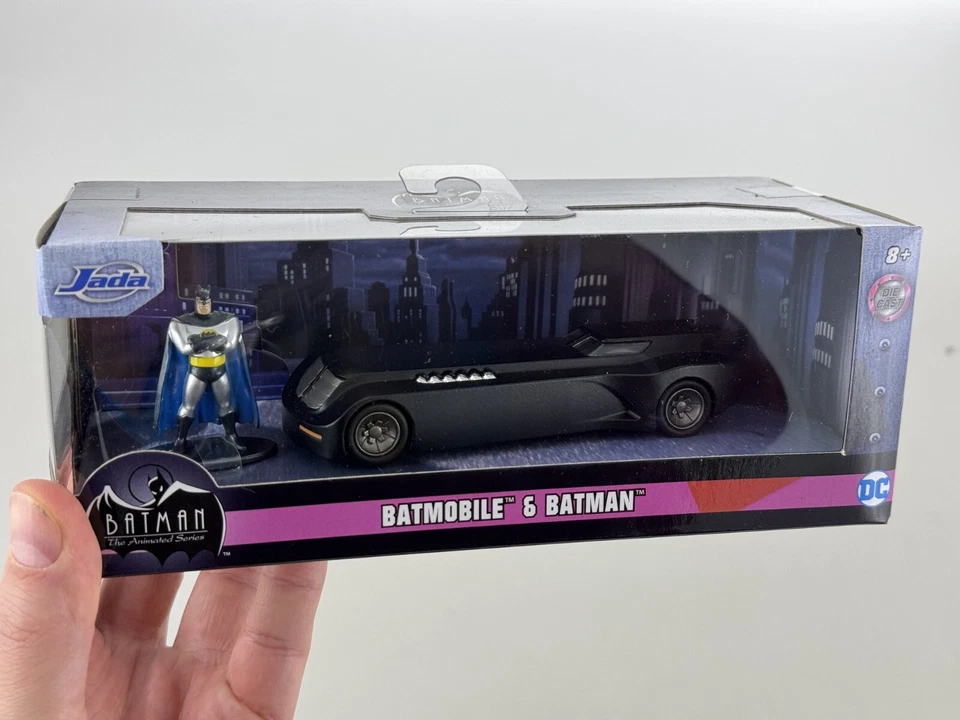 Jada Dc Comics Batman Animated Series Batmobile 1989 1:32 253213004 modellismo - Immagine 1 di 1