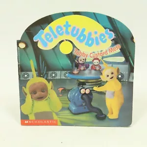TELETUBBIES Tubby Custard Mess Paperback Book Scholastic Books - Picture 1 of 4