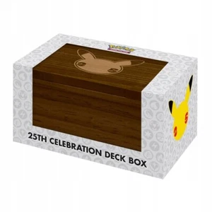 Ultra PRO Pokemon 25th Anniversary Celebration Deck Box aus Holz - NEU - Bild 1 von 2