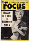 Focus 12-9-1953 Lili St.Cyr Käsekuchen Moskau bekommt Drang für Hollywood-Frauen