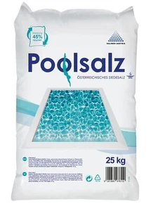 25 kg Poolsalz Siedesalz Pool Chlorgenerator Salzwasser Elektrolyse - Bild 1 von 1
