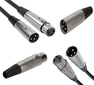 Connettore CANNON XLR MASCHIO o FEMMINA 3 poli audio microfono mixer bilanciato - Foto 1 di 5