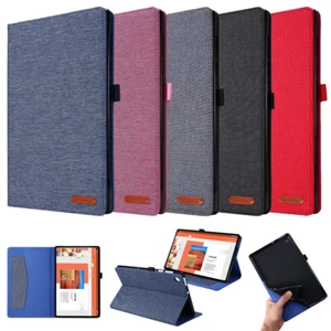 Card Holder Flip Tablet Case Cover For Lenovo Tab M10 FHD Plus TB-X606F/X 10.3'' - Picture 1 of 18