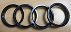 4 Spiggot rings 66.6 to 57.1 adapters - Mercedes Car to VAG wheels - Plastic 