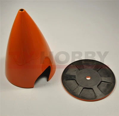 1PC 2.5" /63.5mm 2 Blade Carbon Fiber Spinner For Gas RC Airplane Orange Color - Image 1 of 3