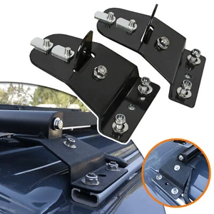 Pair Tower Brackets For 15 17 Series Rounded Profiles Crossbars For Sprinter - Picture 1 of 12