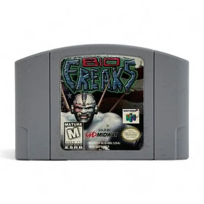 N64 Bio Freaks Video Game Pak Cartridge Nintendo 1998 WORKS - Image 1 of 4