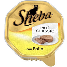 Sheba patè di pollo cibo umido per gatti 85 gr
