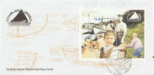 NORFOLK ISLAND 2000 WHALE PROJECT - FIRST DAY COVER - Picture 1 of 2