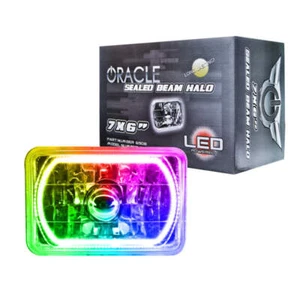 Oracle Pre-Installed Lights 7x6 IN. Sealed Beam - ColorSHIFT Halo - Bild 1 von 20