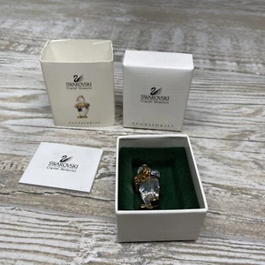 Retired Swarovski Crystal Memories Clown Accordion Brooch Pin NEW IN BOX w Paper - Picture 1 of 15