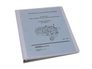 LYCOMING IO-360-L2A WIDE CYLINDER FLANGE AIRCRAFT ENGINE PARTS MANUAL PC-306-12 - Picture 1 of 1