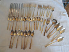 Nobility plate Caprice silver flatware 49pc 1937