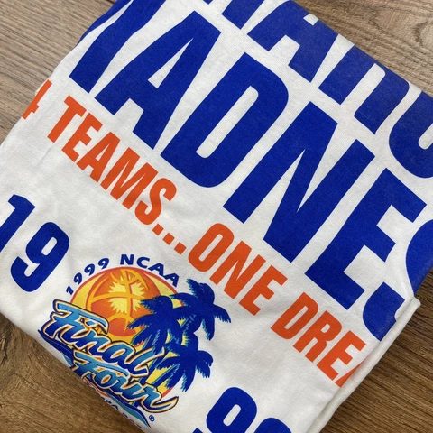 NCAA Vintage NWT 1999 March Madness Bracket T Shirt Tee Vtg Sz XXL 2XL Cover