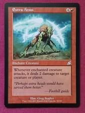 Magic The Gathering SCOURGE EXTRA ARMS single red card MTG