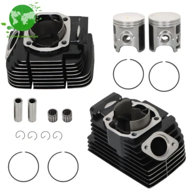 Kit de reemplazo de cilindro - Pistones anillos pasadores de muñeca para 1973 1974 1975 Yamaha RD350 Foto 1 de 4